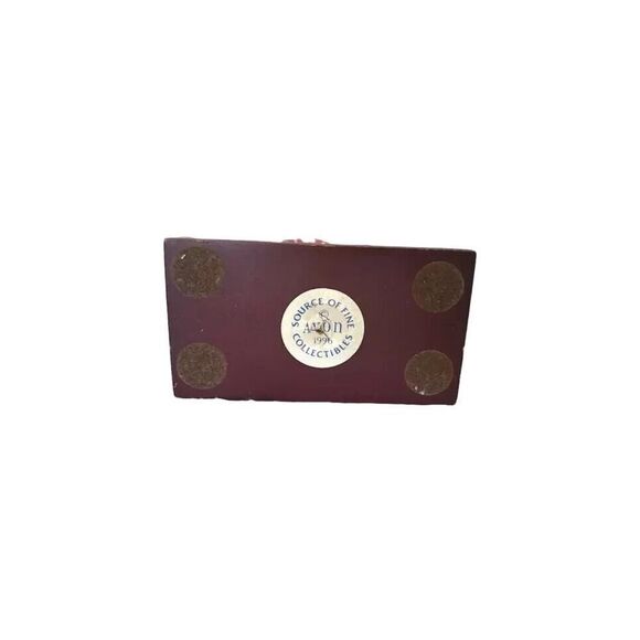 AVON Figurine Source of Fine Collectibles 1996 Carousel Ceramic Prancing Horse - Picture 4 of 5